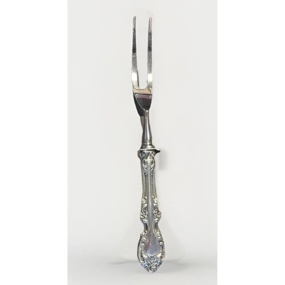 Gorham Melrose Sterling Silver 2pc Steak Carving Set Knife 10